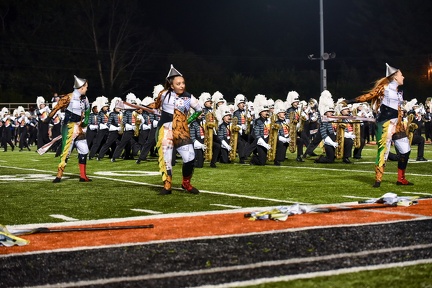 marching band against ponitz at home (116)