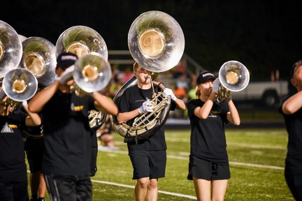 marching band homecoming game (260)